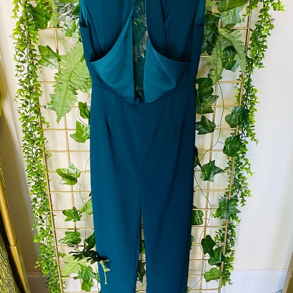 Elegant Teal Jumpsuit - Picture 1 of 6